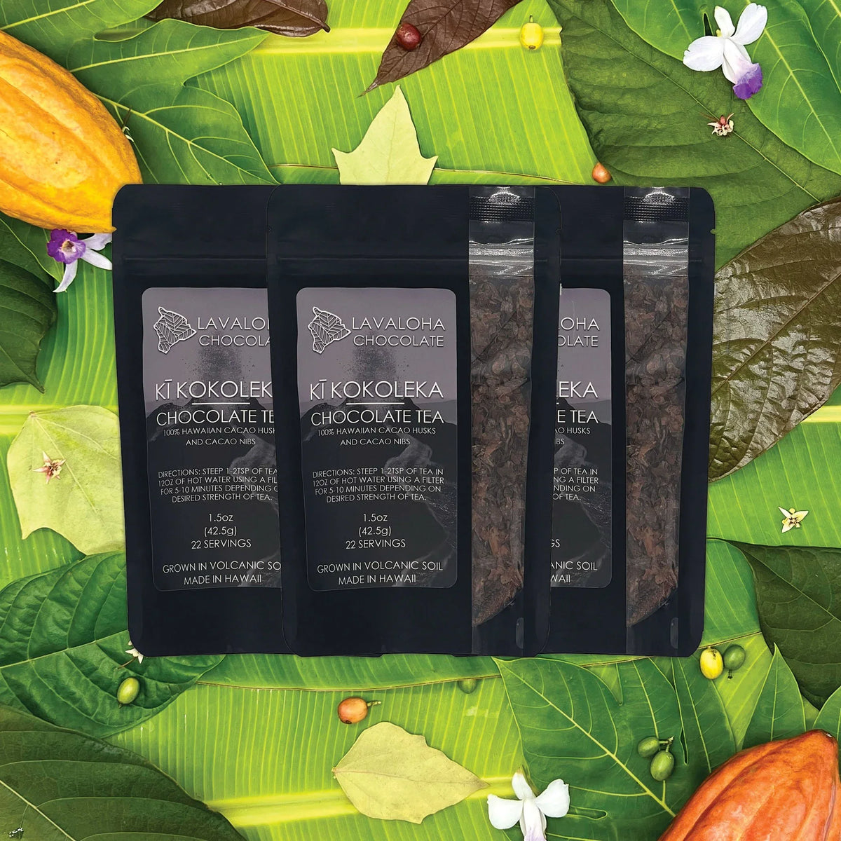 Hawaii Grown Kī Kokoleka (Chocolate Tea)