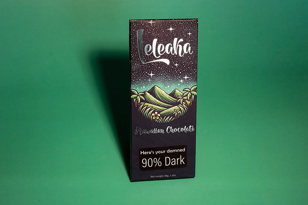 90% Dark Chocolate Bar