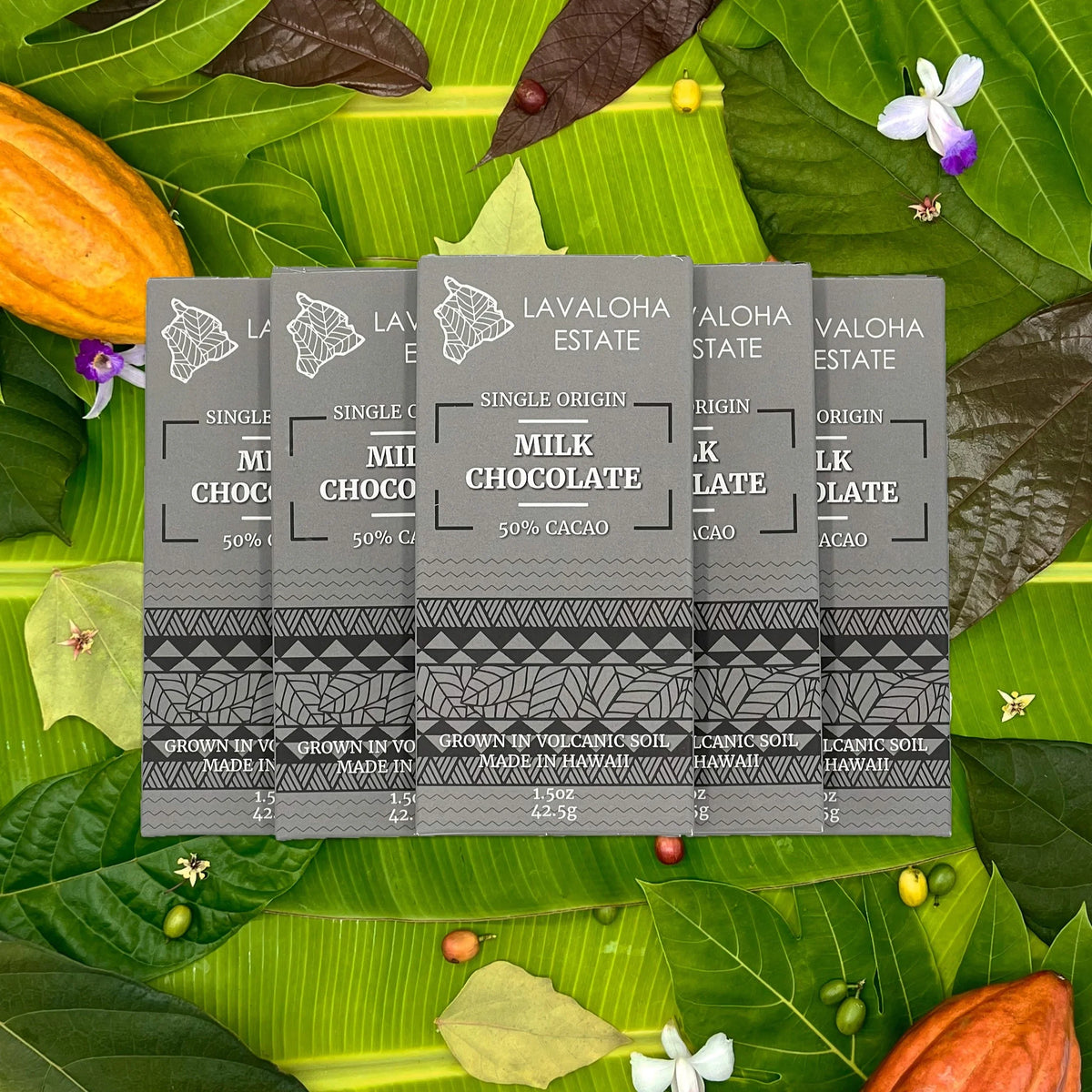 Hawaii Grown 50% Milk Chocolate