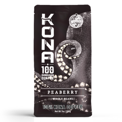 Peaberry Kona Coffee - 100% Hawaiian Grown Coffee